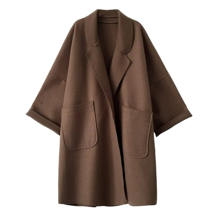 MAURA | Manteau Trench en Mélange de Laine Oversize