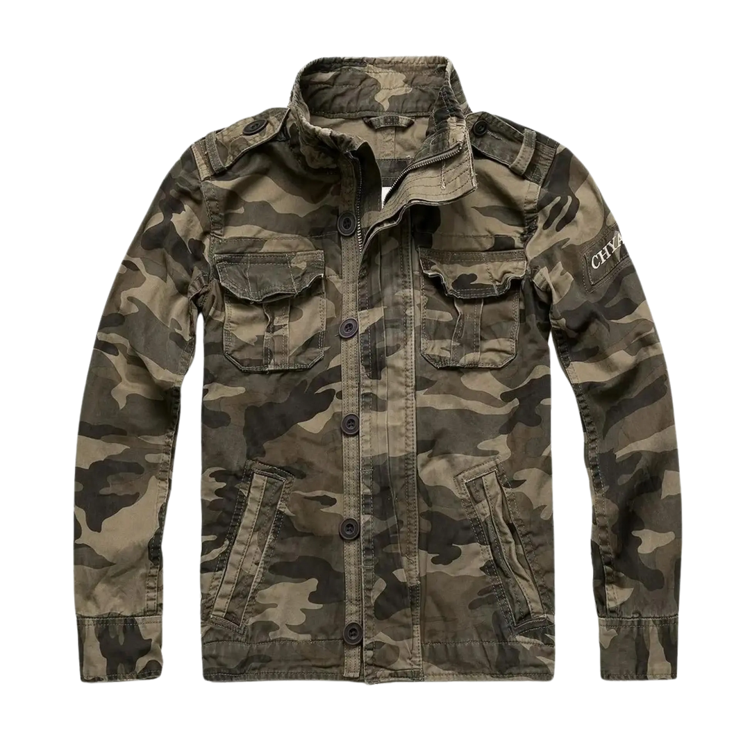 Emmanuel Veste Homme Manches Longues – Veste Classique avec Poches Fonctionnelles &amp; Coupe Confortable