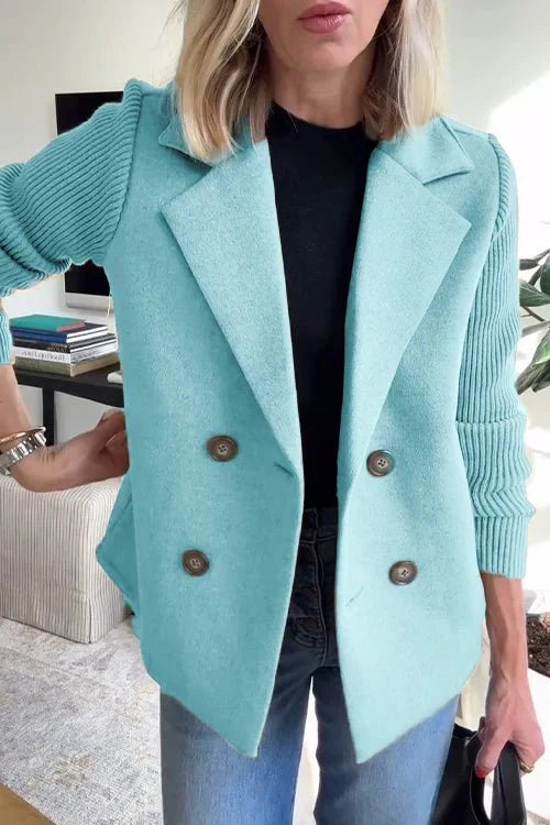 Amora™ | Blazer élégant avec des manches en tricot