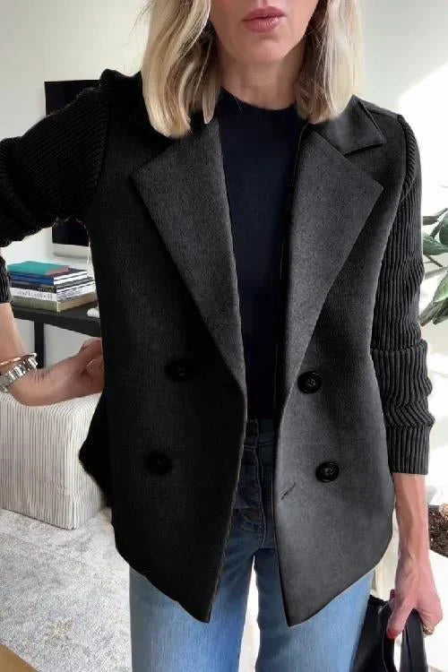 Amora™ | Blazer élégant avec des manches en tricot