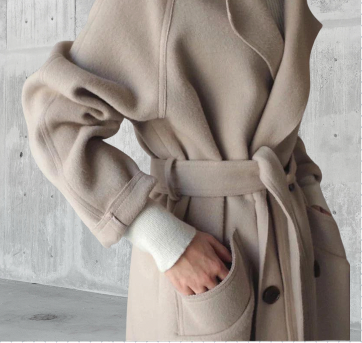 Sarah™ - Manteau Long en Laine