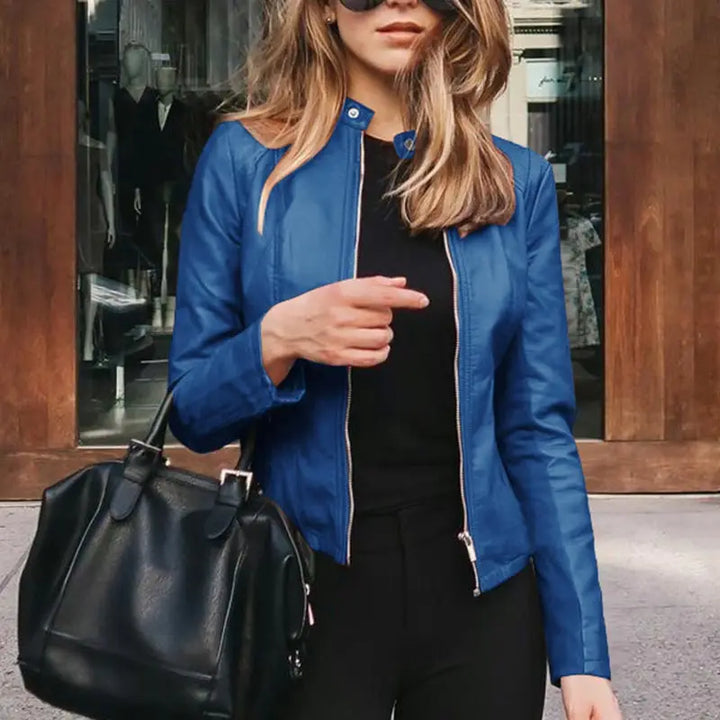 HARRIET | Veste en Cuir Élégante pour Femmes