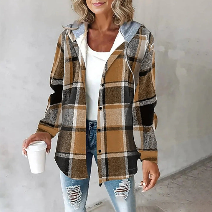 Evania Manteau Femme – Manteau Chaud Élégant &amp; Confortable pour Hiver