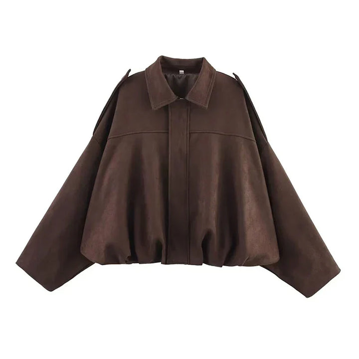 Veste Diana – Bomber Oversize Vert Olive