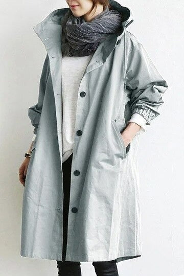 Mandy - Manteau Trench Imperméable avec Style