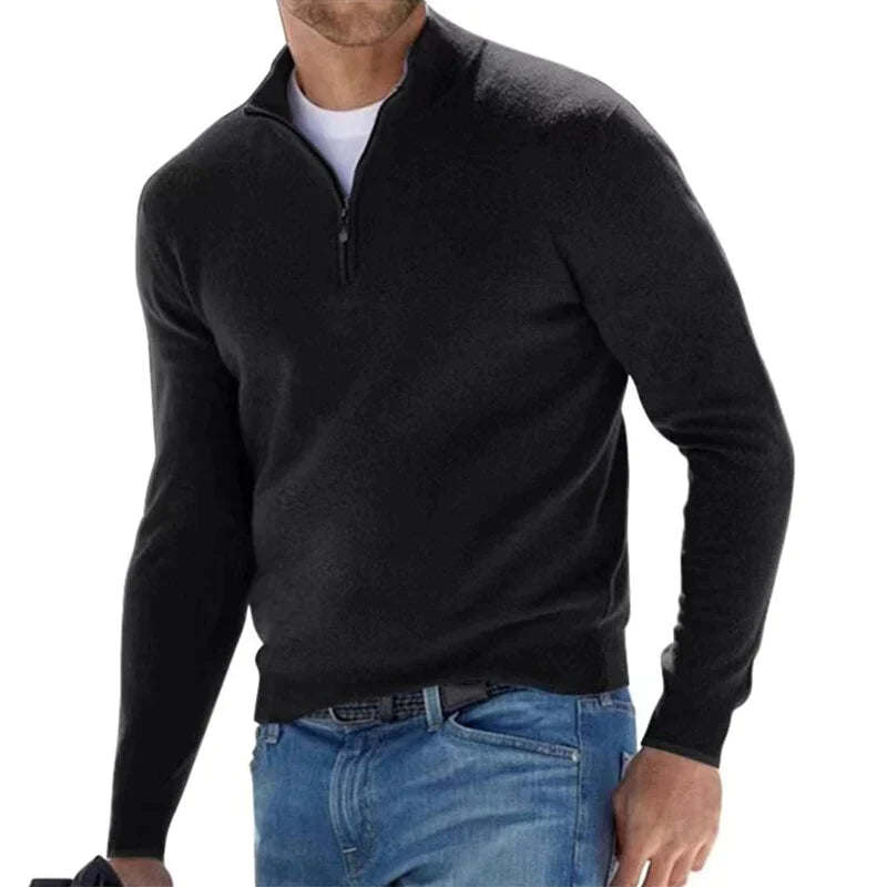 Hugo - Pull homme à demi-zip