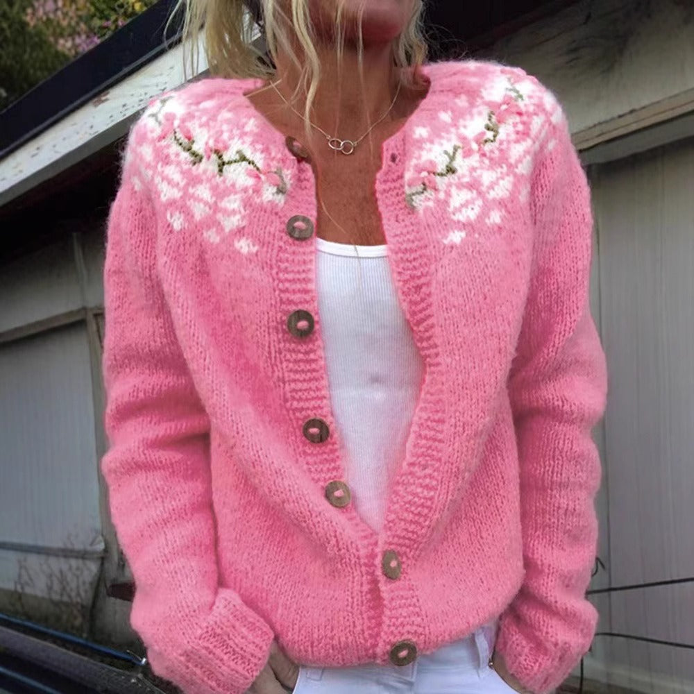 Vivian | Cardigan Vintage Islandais