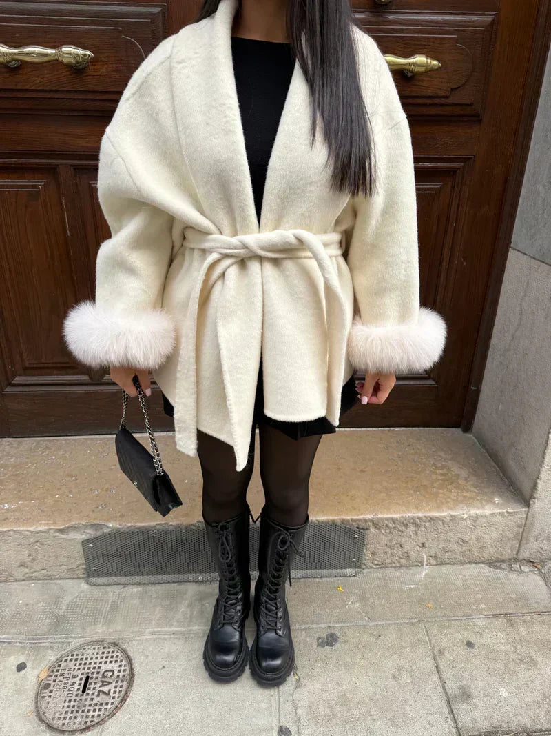 NORIDALE - MANTEAU ÉLÉGANT EN VELOURS SUR MESURE