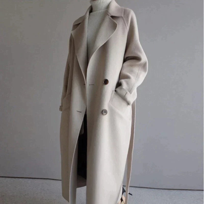 Sarah™ - Manteau Long en Laine