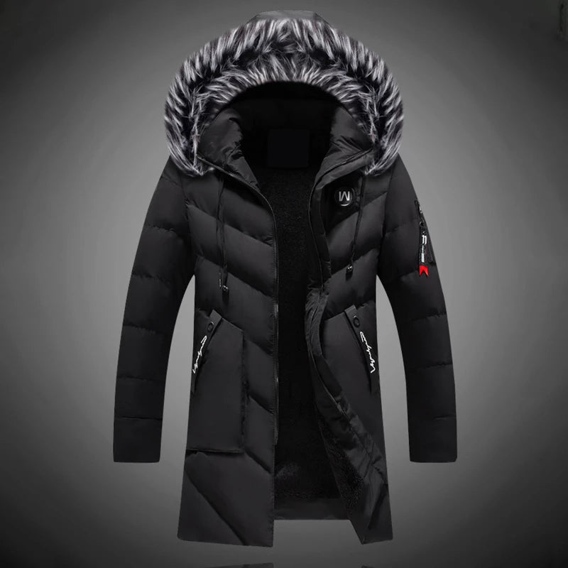 Ryan Manteau Homme d’Hiver – Isolation Chaude, Tissu Déperlant &amp; Capuche Ajustable