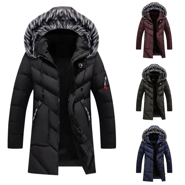 Ryan Manteau Homme d’Hiver – Isolation Chaude, Tissu Déperlant &amp; Capuche Ajustable