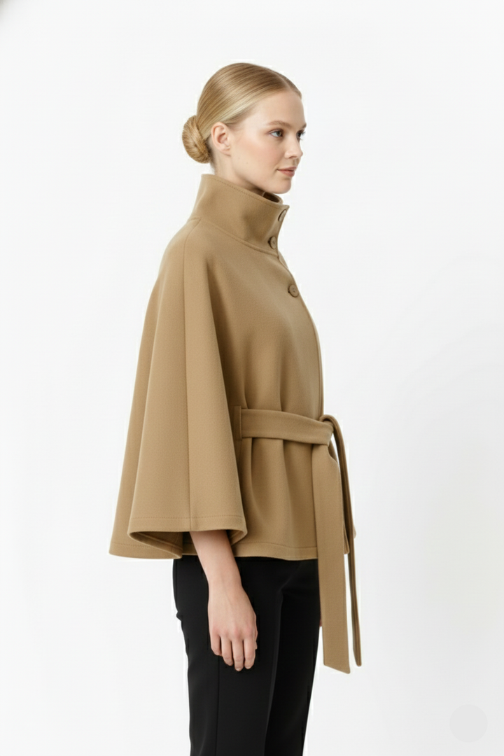 Manteau Femme Hiver à Col Élégant – Manteau Chaud Chic Coupe Féminine, Style Intemporel