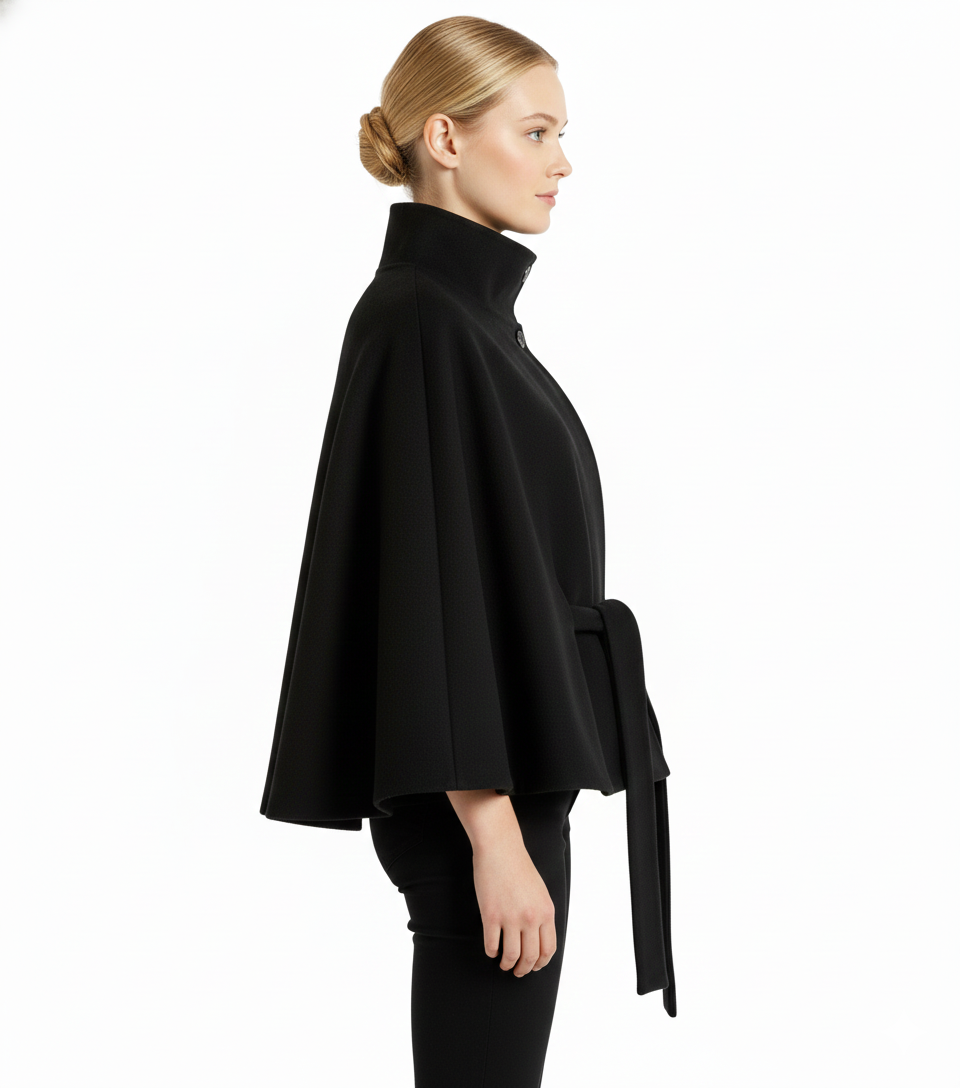 Manteau Femme Hiver à Col Élégant – Manteau Chaud Chic Coupe Féminine, Style Intemporel