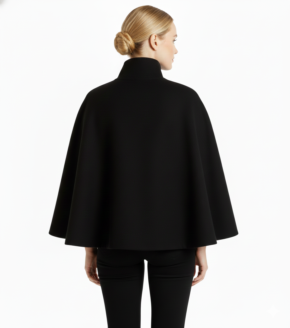 Manteau Femme Hiver à Col Élégant – Manteau Chaud Chic Coupe Féminine, Style Intemporel