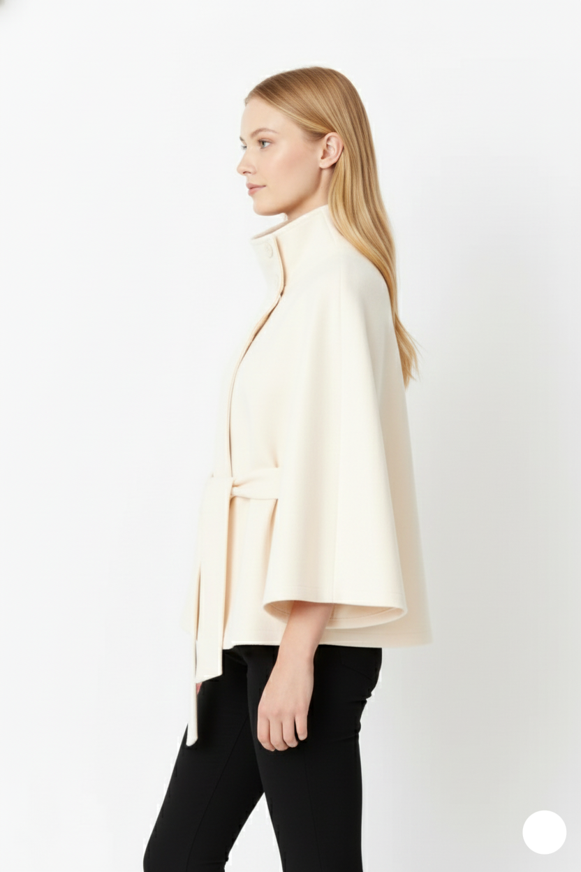 Manteau Femme Hiver à Col Élégant – Manteau Chaud Chic Coupe Féminine, Style Intemporel