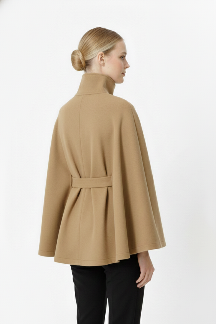 Manteau Femme Hiver à Col Élégant – Manteau Chaud Chic Coupe Féminine, Style Intemporel