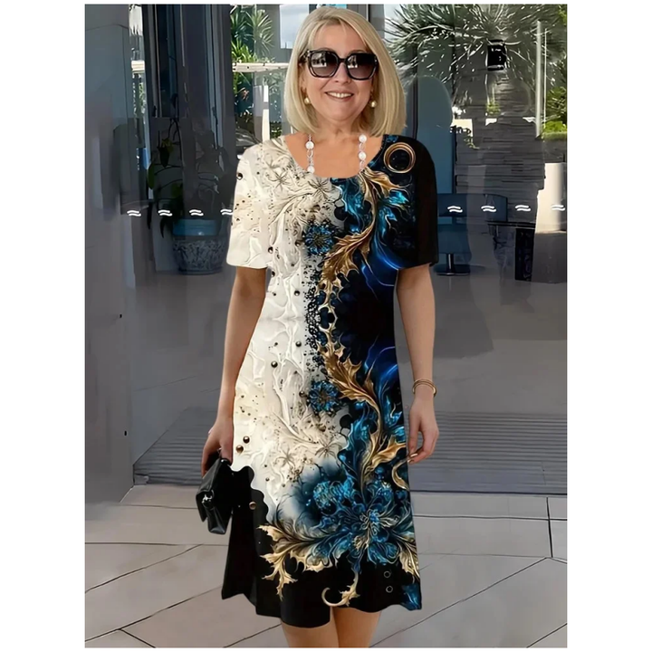 Annie - Robe Midi Fleurie Femme