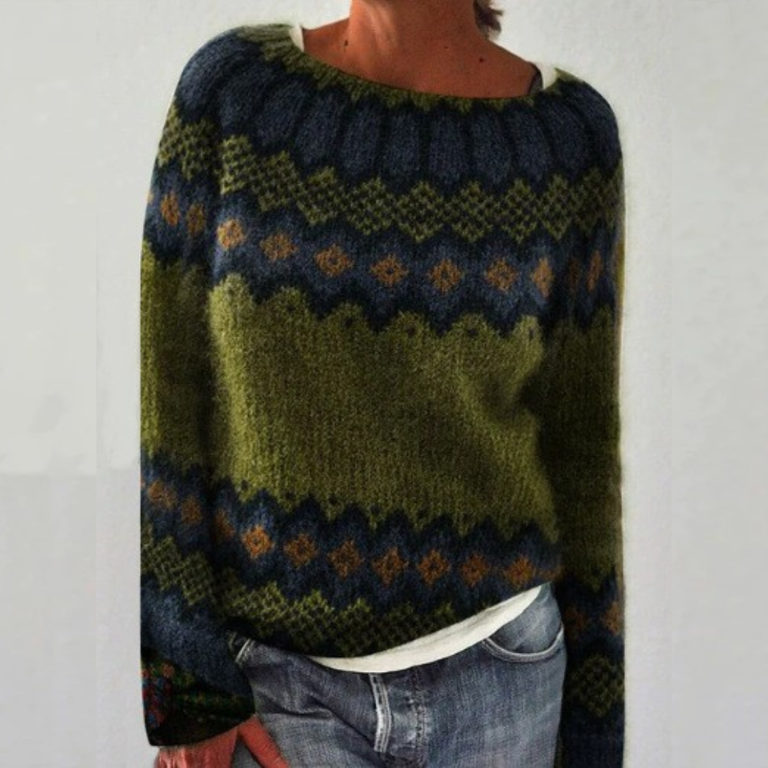 Anita | Pull Rétro Confortable - Auvoire Paris
