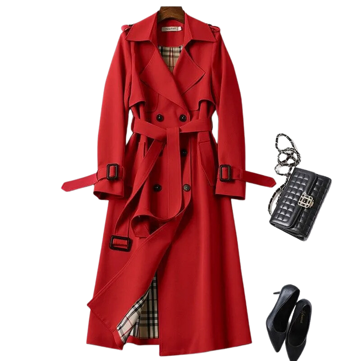 Christai | Manteau Long Femme | Veste Boutonnée