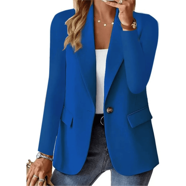 Iliana Blazer Femme – Chic Long à Manches, Élégant &amp; Polyvalent pour Toutes Occasions