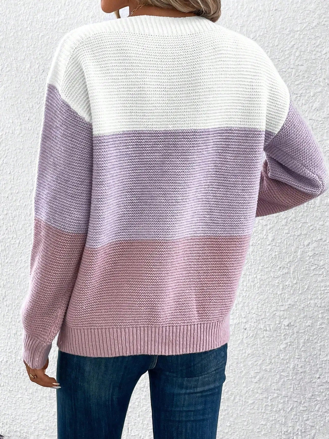 Daphne - Pull en Tricot Ombre - Auvoire Paris