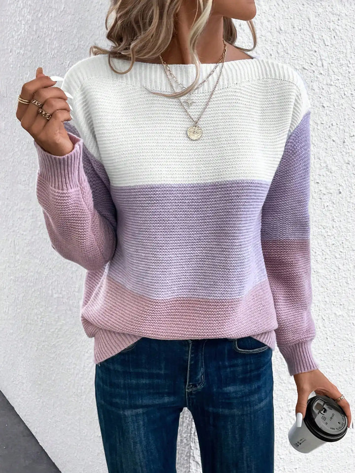 Daphne - Pull en Tricot Ombre - Auvoire Paris