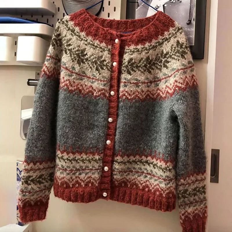 Atasha | Cardigan Vintage Islandais