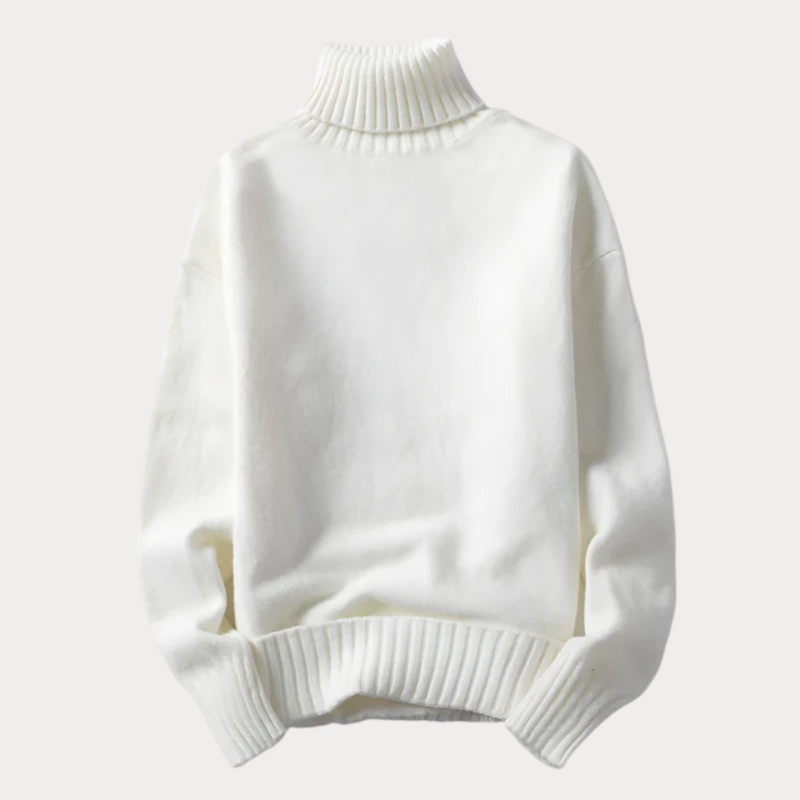Adrien - Pull Col Roulé Élégant Chic Intemporel Homme