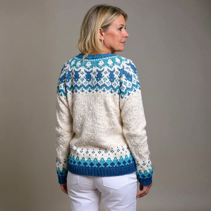 Eva | Cardigan Vintage Islandais