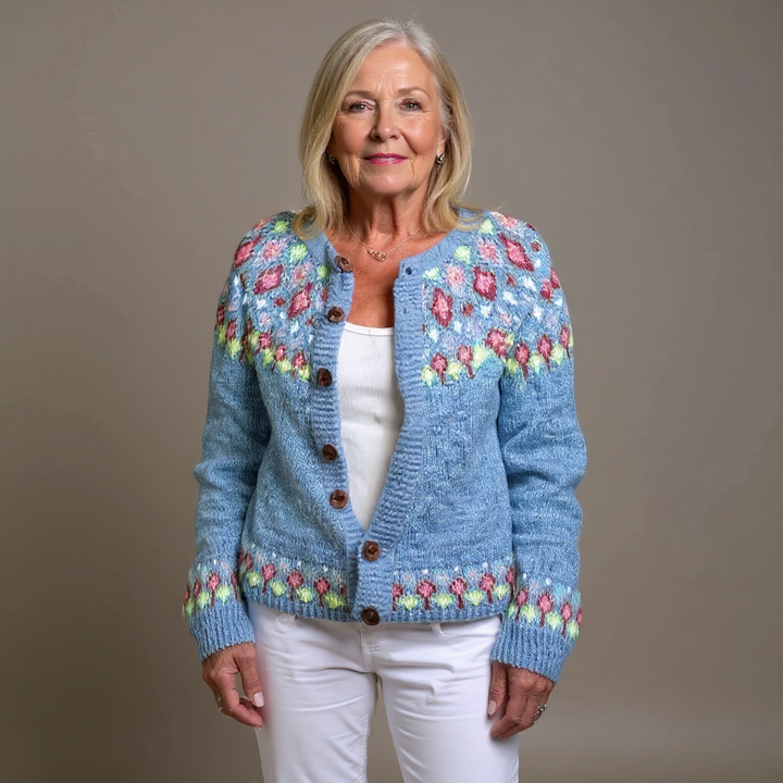 Quinnie | Cardigan Vintage Islandais