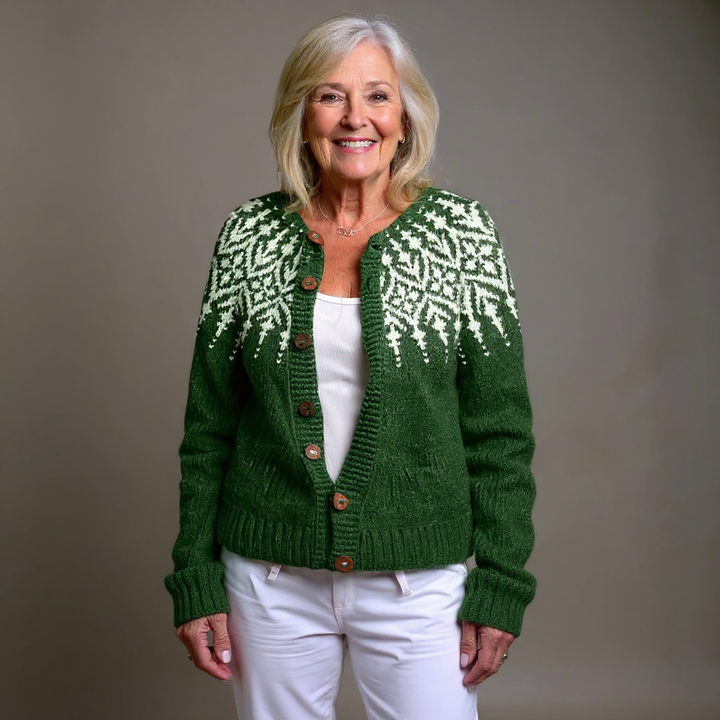 Brienne | Cardigan Islandais Vintage