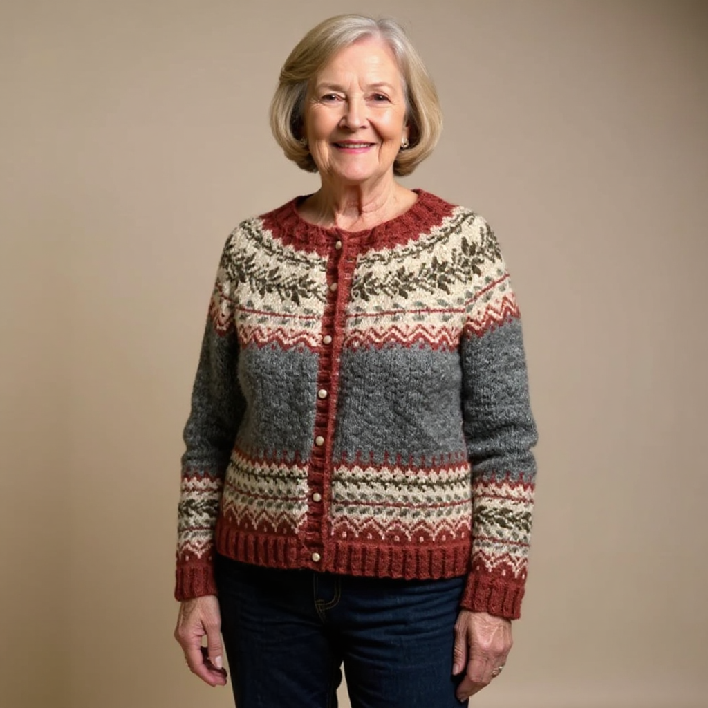 Atasha | Cardigan Vintage Islandais