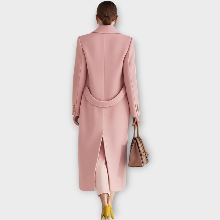 Manteau long en laine Chic de Milan