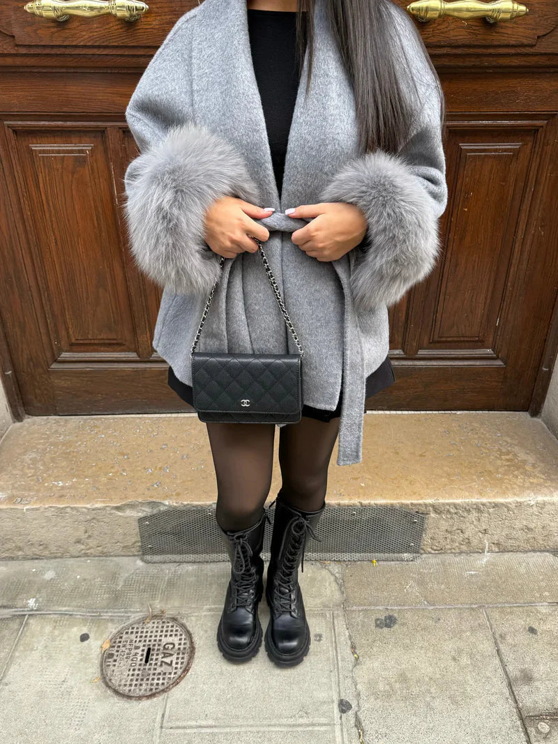 NORIDALE - MANTEAU ÉLÉGANT EN VELOURS SUR MESURE