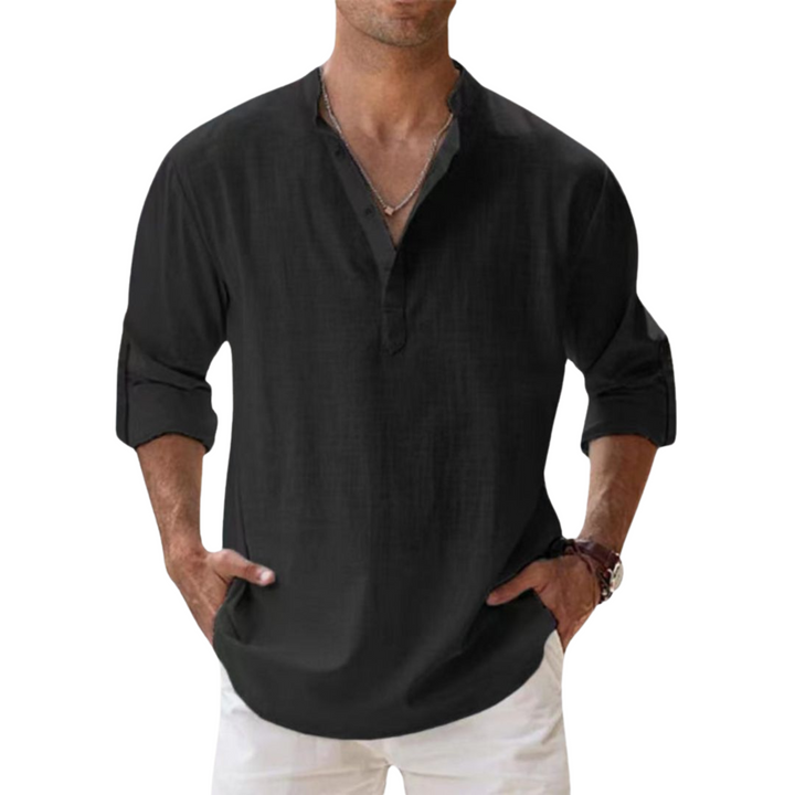 Antoine - Chemise en Lin Décontractée Homme