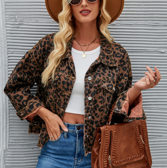 Elsa | La veste léopard