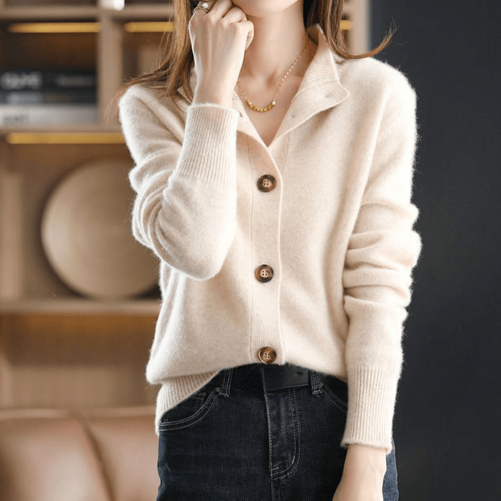 Anny - Cardigan en Cachemire de Luxe