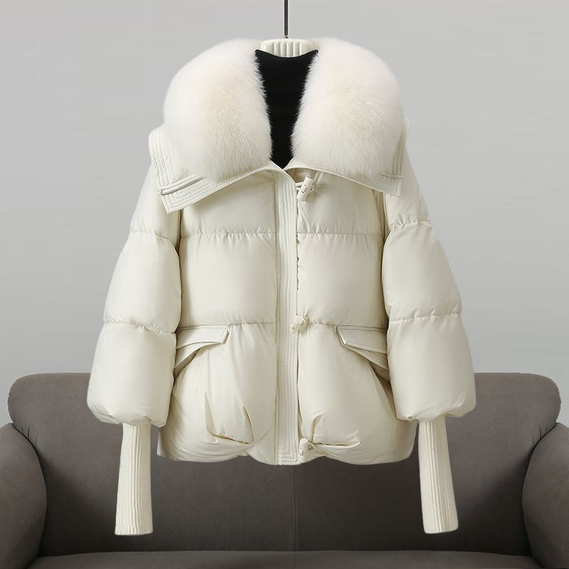 Aurora™ | Veste Glam en Plume Réelle