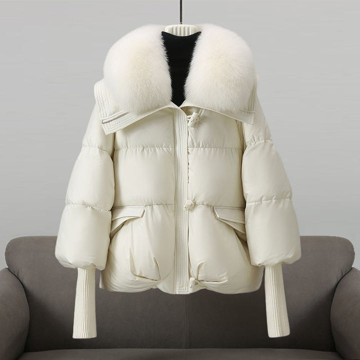 Aurora™ | Veste Glam en Plume Réelle