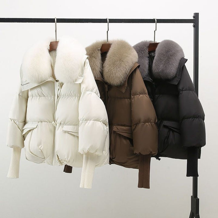 Aurora™ | Veste Glam en Plume Réelle