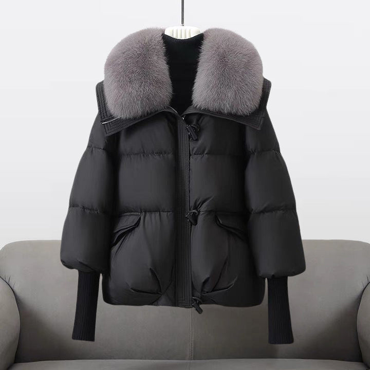Aurora™ | Veste Glam en Plume Réelle