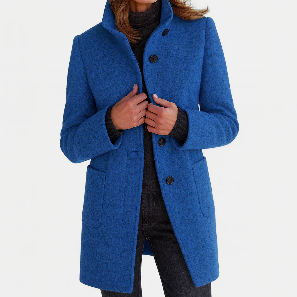 Valentina - Veste femme confortable avec col montant