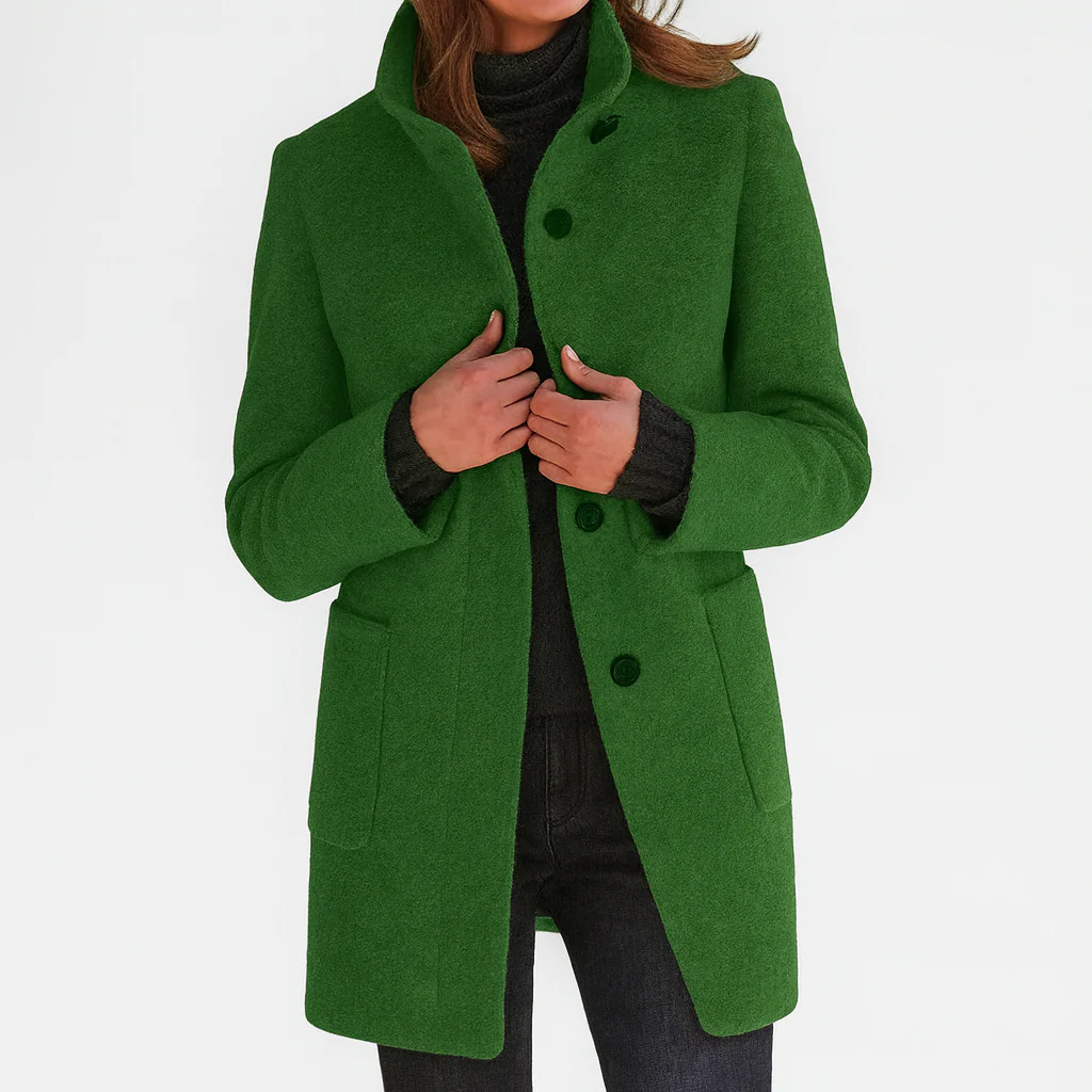 Valentina - Veste femme confortable avec col montant