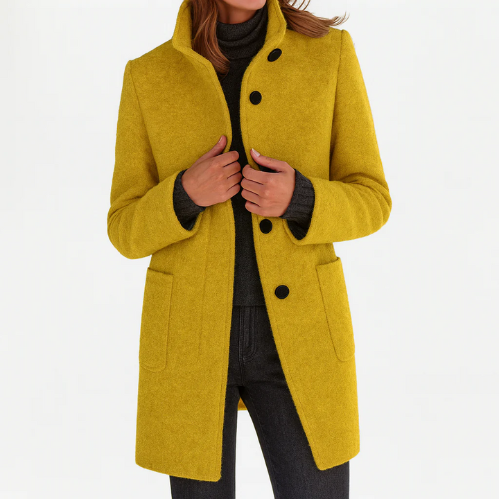 Valentina - Veste femme confortable avec col montant