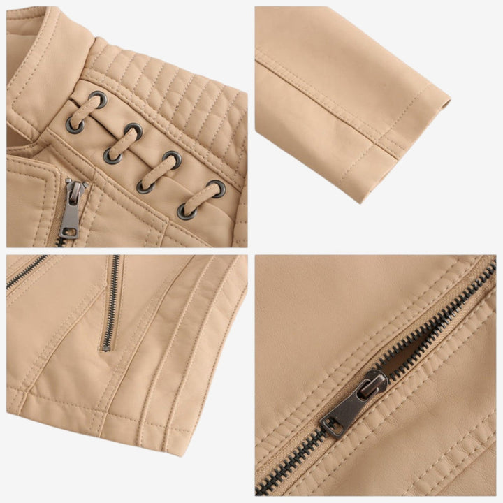 Fleur™ Veste de Moto Courte