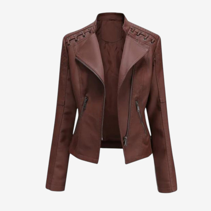 Fleur™ Veste de Moto Courte