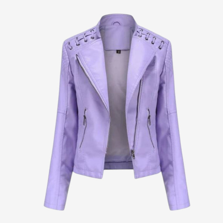 Fleur™ Veste de Moto Courte