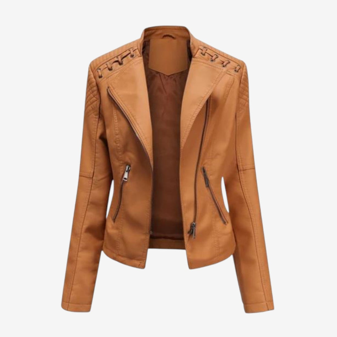 Fleur™ Veste de Moto Courte