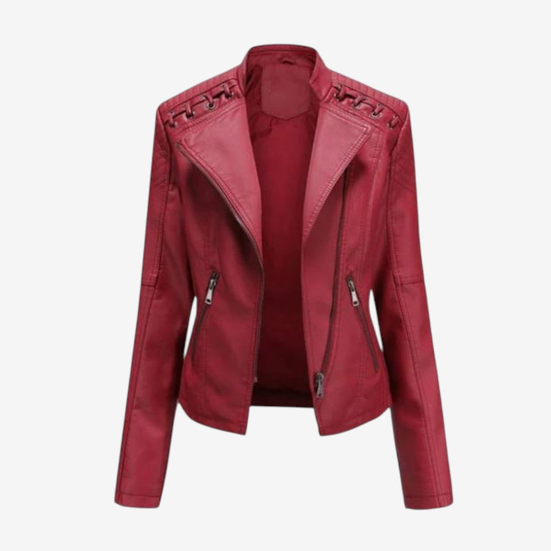 Fleur™ Veste de Moto Courte