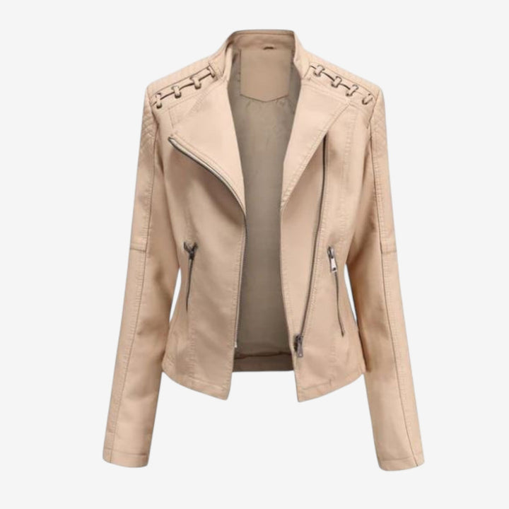 Fleur™ Veste de Moto Courte